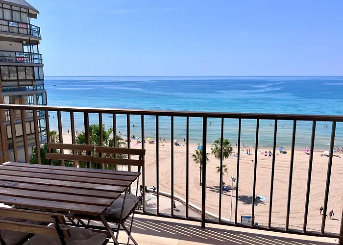 Frente Al Mar En Con Parking 4 Personas